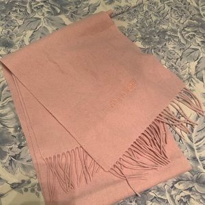 Roberto Cavalli Wool and Cashmere blend Pink Scarf